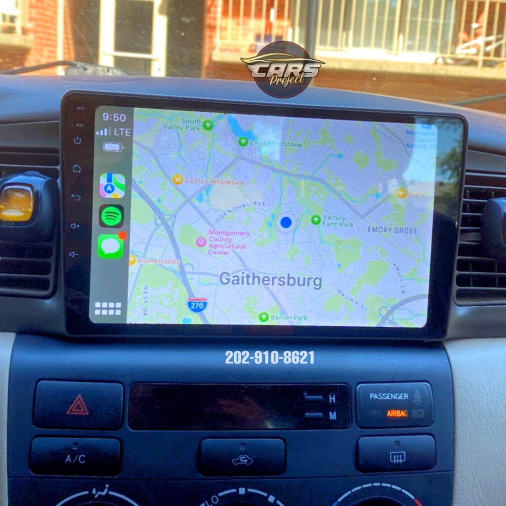 Pantalla 9” Toyota Corolla 2005-2011 — foto 2