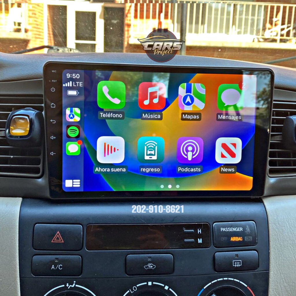 Pantalla 9” Toyota Corolla 2005-2011 — foto 1