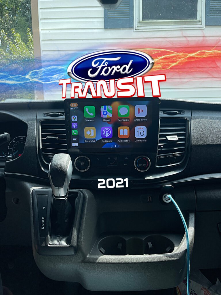 Pantalla de 10” Ford Transit 2017-2022 — foto 3