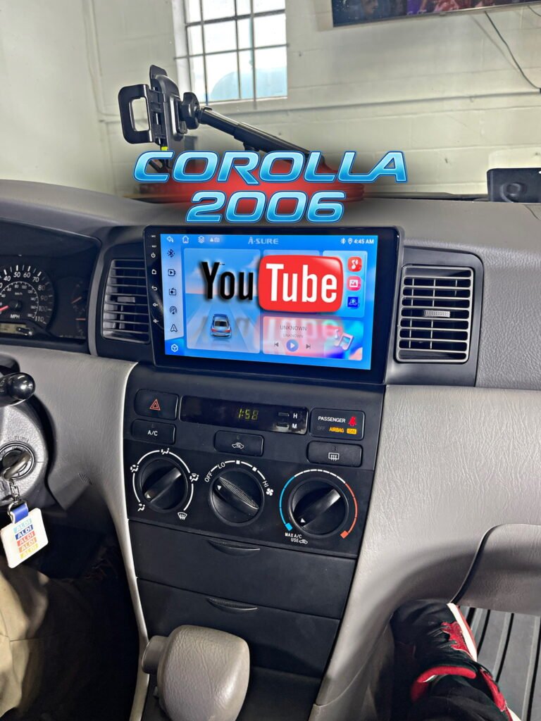 Pantalla 9” Toyota Corolla 2005-2011 — foto 3
