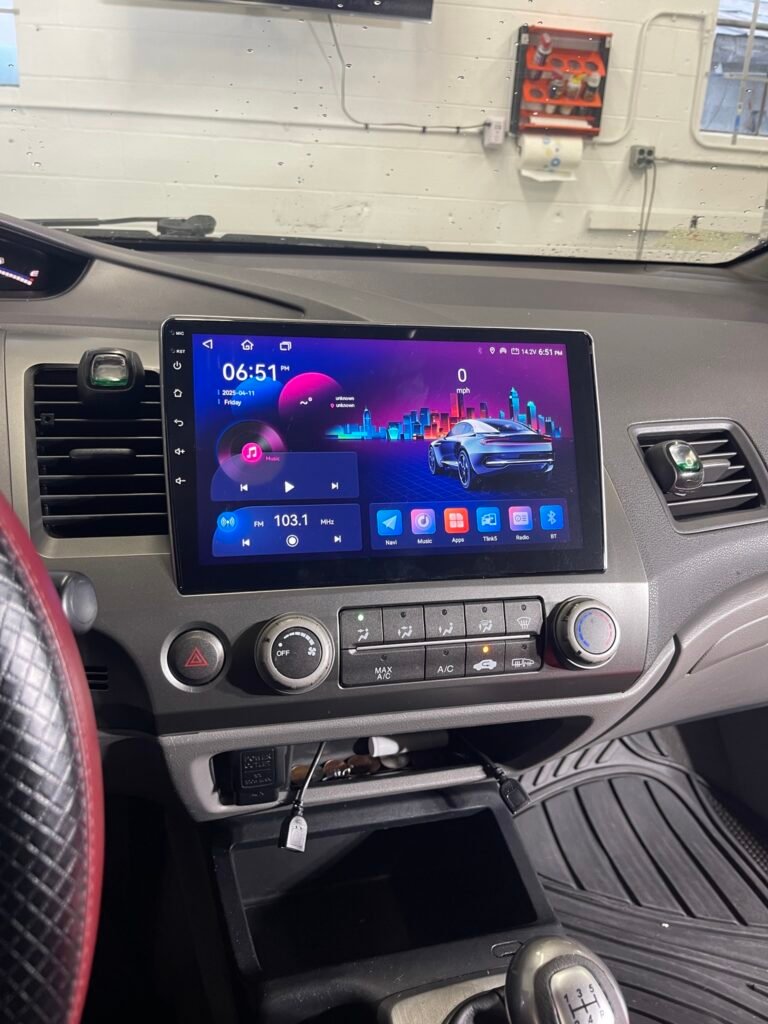 Pantalla de 10” Honda Civic 2005-2010 — foto 6
