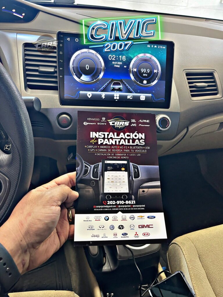 Pantalla de 10” Honda Civic 2005-2010 — foto 3