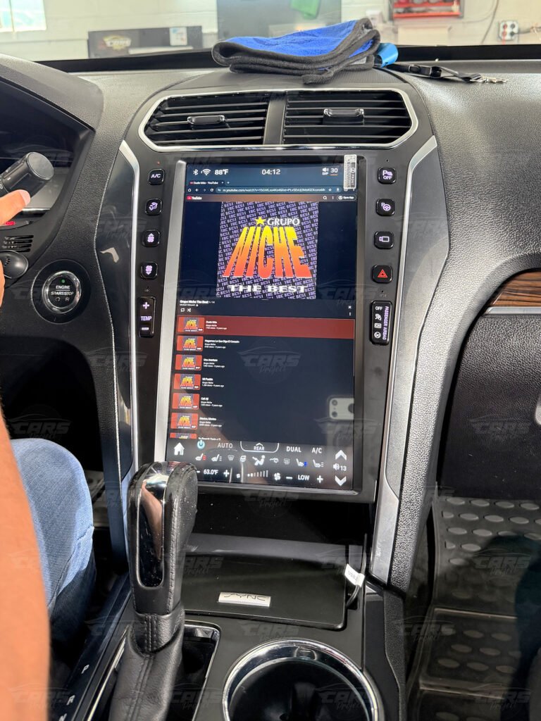 Pantalla de 14.4 pulgadas con Android para Ford Explorer 2011-2019 — foto 2